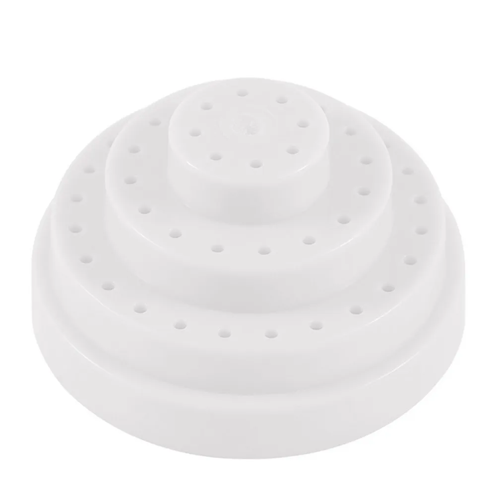 

1Pcs Nail Bit Holder Box 48 Slots Plastic Storage Organizer for Manicure Drill Bits Professional Home Nail Bit Holder Box