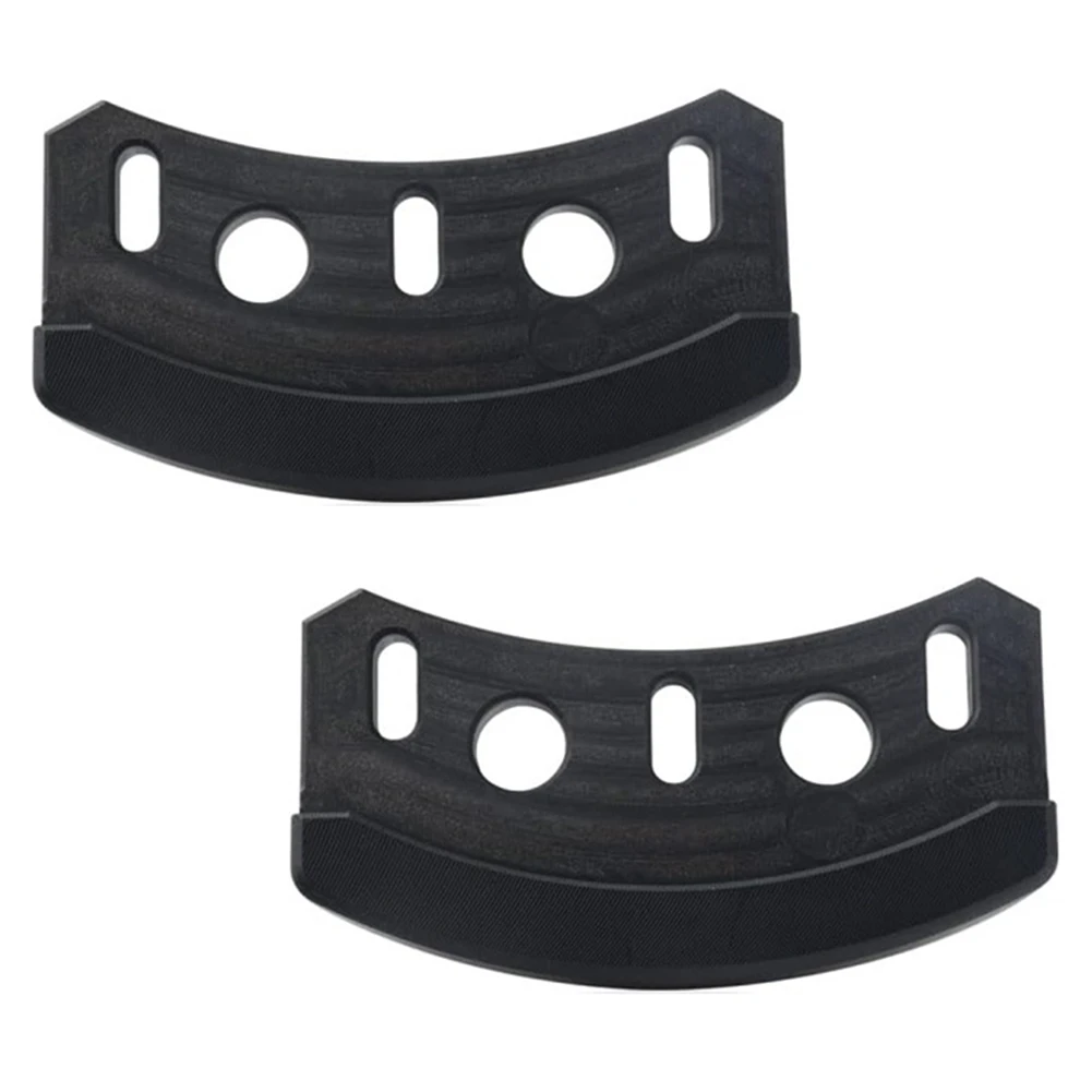 Set of Two Composite Skid Shoes M135188 Fits For 42 44 46 47 Inch Snow Blowers Compatible with Multiple Lawn Tractors