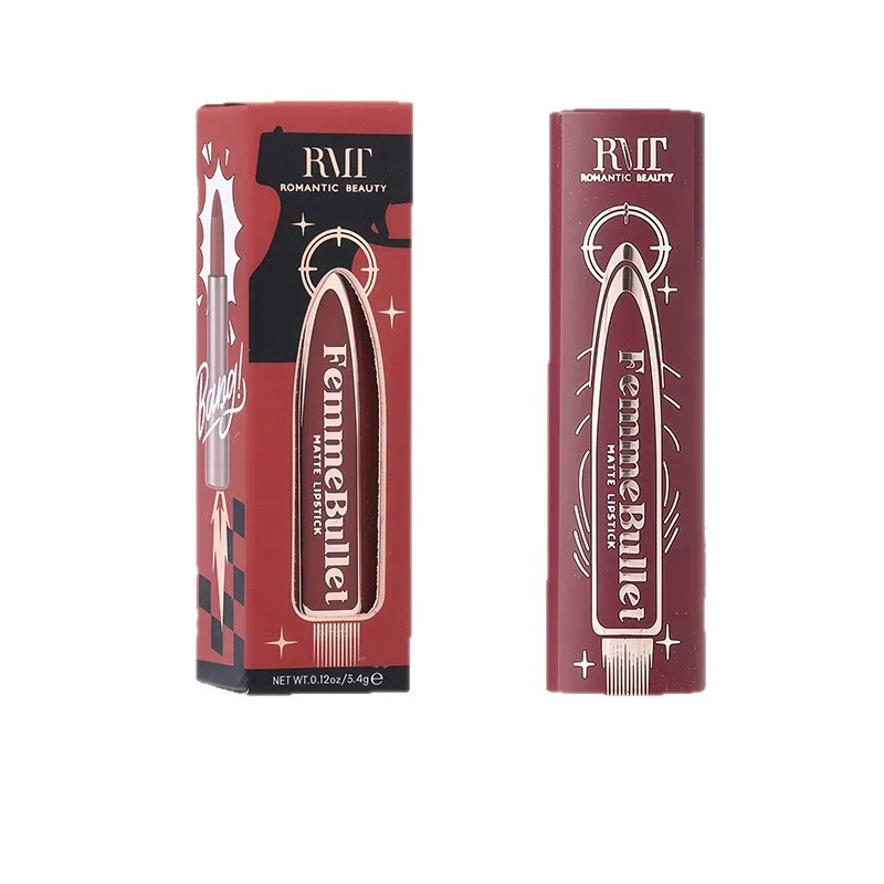 أحمر شفاه سائل غير لامع بـ 6 ألوان - أحمر شفاه غير لامع مقاوم للتحويل، تركيبة مصبوغة للغاية، مقاوم للتلطخ وتدوم طويلاً #6