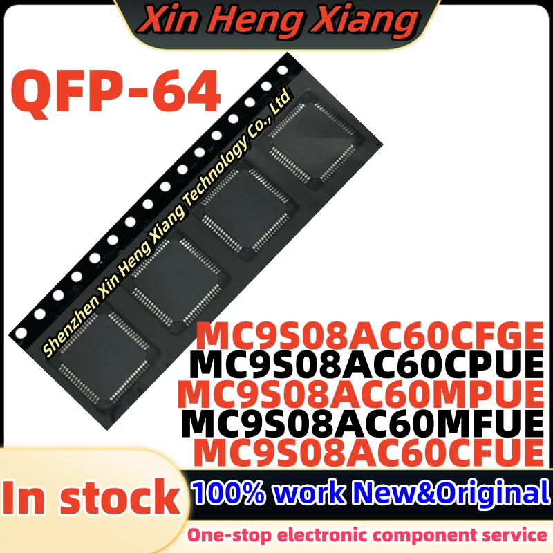 

(1pcs)MC9S08AC60MFUE MC9S08AC60CPUE MC9S08AC60CFUE MC9S08AC60MPUE MC9S08AC60CFGE MC9S08AC60MFGE QFP