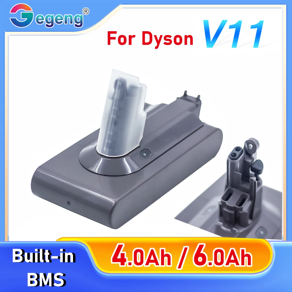 

25.2V 4.0Ah 6.0Ah Vacuum Cleaner battery for Dyson V11 SV14 Cyclone Animal Absolute Total Clean Rechargeable Battery 970145-02