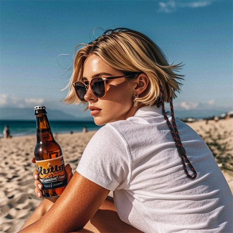 Viewring 1/5 Stück Sport-Brillenband Sonnenbrillenhalter für Männer und Frauen Brillenhalterung mit Verstellbaren Schnallen Lesebrillenkette – Detail 10