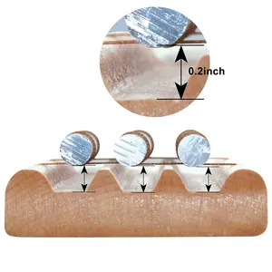 Meditationsglocken 3phem Das ursprüngliche garantierte musikalisch abgestimmte Wind Zenergie -Aasfleischhand für Achtsamkeitsmeditationsräume 8 Hauptverkäufe Sinos Musicalization - №6