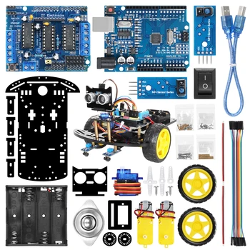 Arduino Robot Kit for Automation Equipment Tscinbuny Intelligent Automation Kits Robot Intelligent Coding for Arduino Line Monitoring