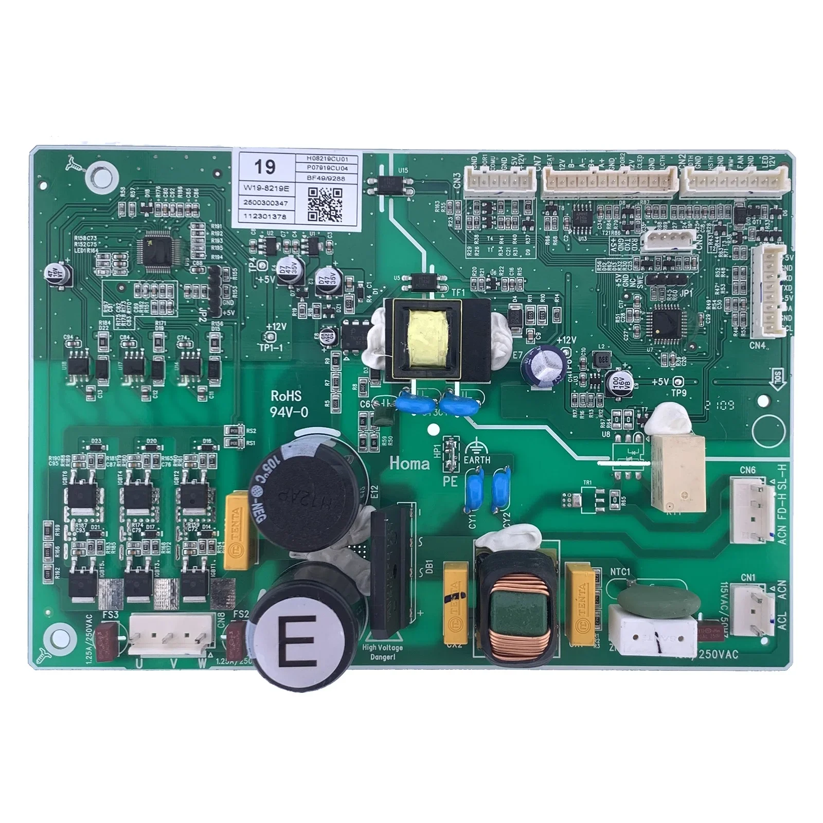 

W19-8219E Refrigerator / Fridge Main PCB Power Control Board for Frigidaire FRSO52B3HTS, FRSG1915AV