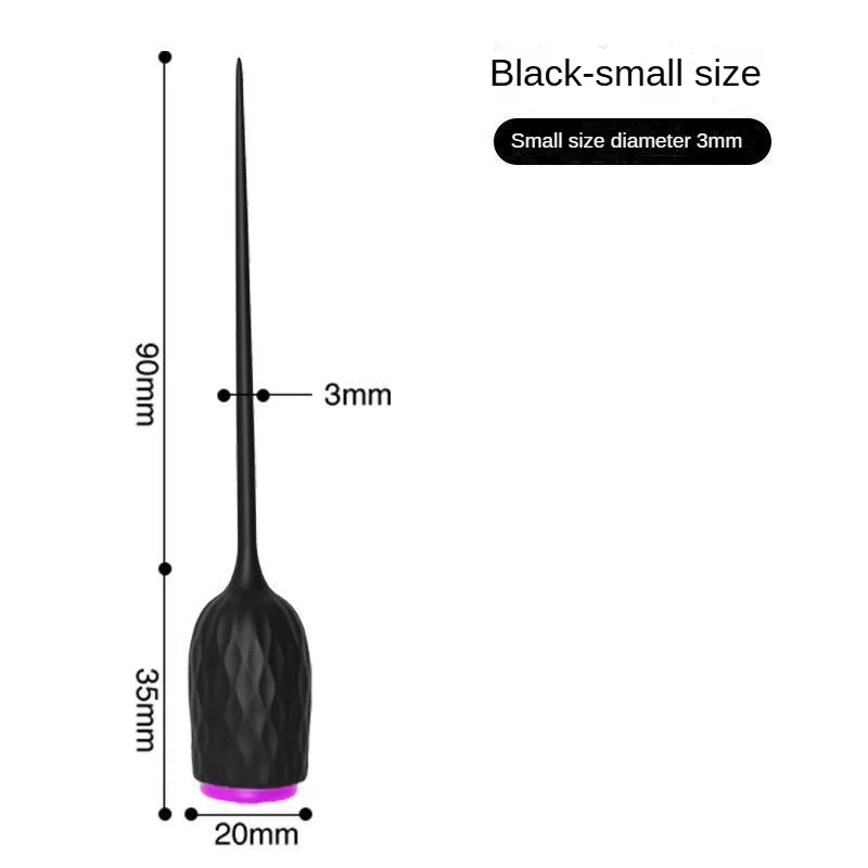 Male Penis Urethral Vibrator Catheter Penis Plug Ejaculation Delay Silicone Urethral Dilator Set Catheter Sex Toys for Men - Image 6