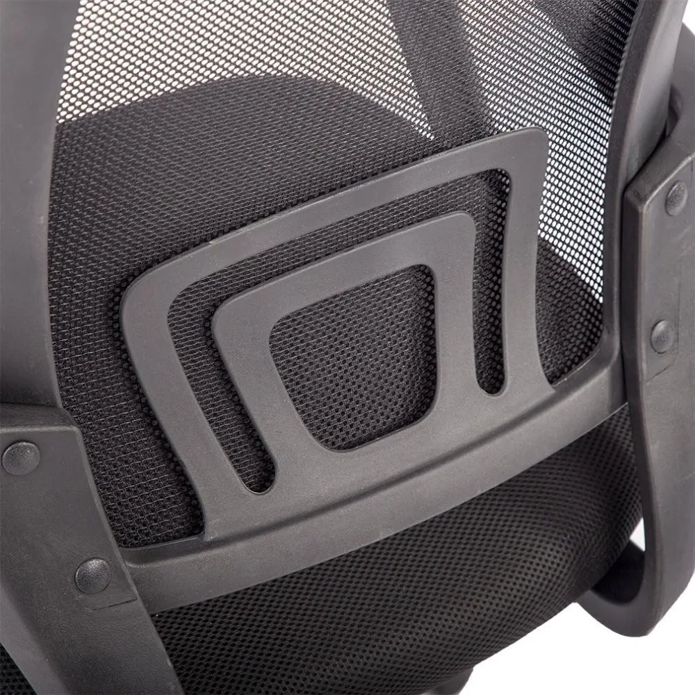 كرسي مكتب مريح شبكي متوسط الظهر، 3 عبوات #4