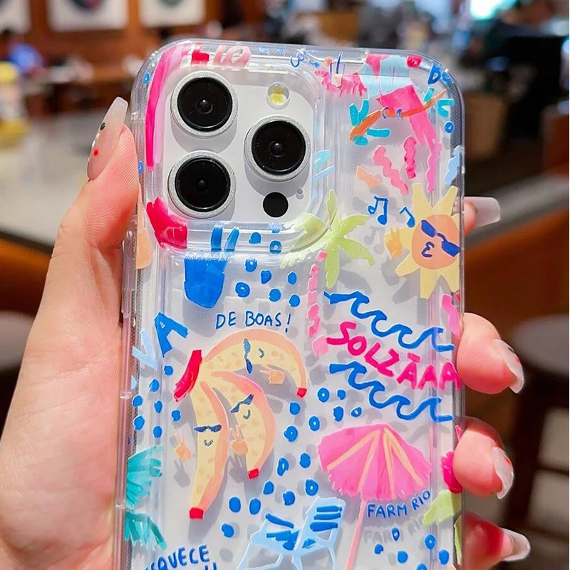 Flower Pattern Protective Clear Case for Samsung A05 A13 A14 A21S A22 A23 A24 A31 A32 A33 A34 A35 A51 A52 A53 A72 5G Shockproof