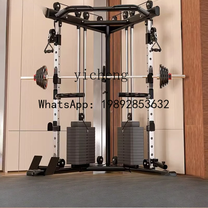 AB  Household Comprehensive Training  Multifunctional Squat Rack High Pull-down Integrated Fitness Equipment