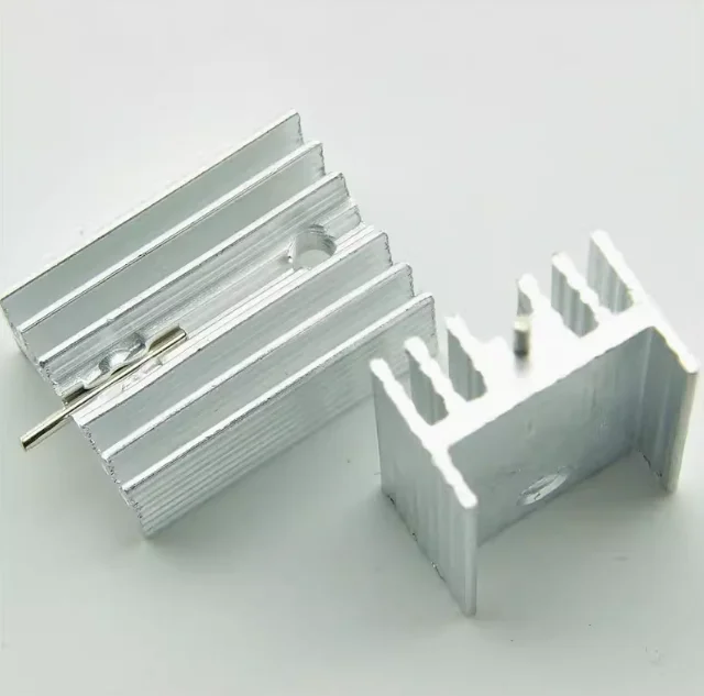 Heat sink 21 * 15 * 10MM with pin TO-220 transistor heat sink 50 pieces