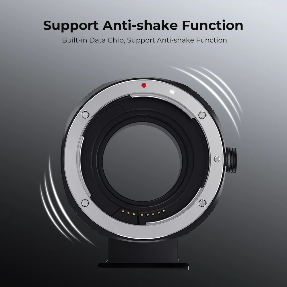 K&F Concept EOS to EOS M Auto Focus Lens Adapter for Canon EF EFS Mount Lens to Canon EOS M M1 M2 M3 M5 M6 M50 M100 Camera