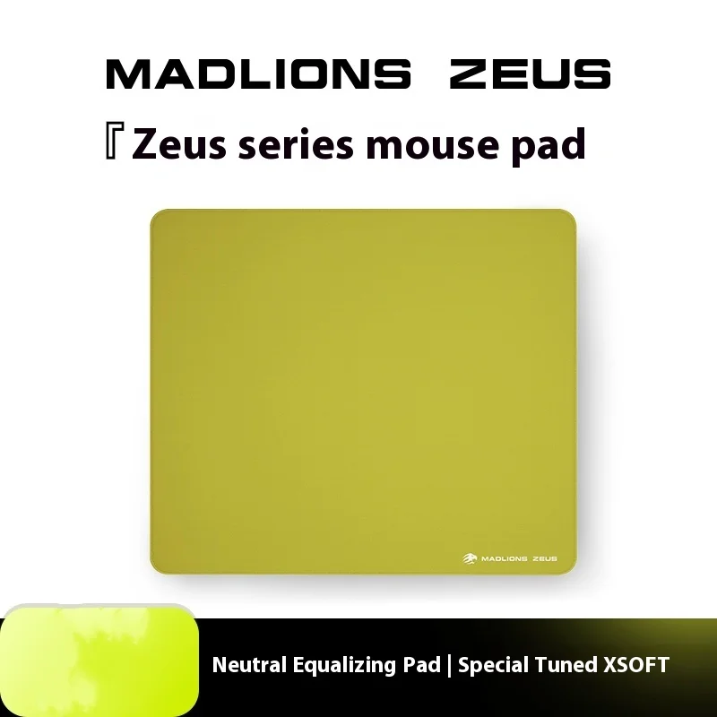 New MEGALION Zeus Mouse Pad Cloth Pad Game Mat Neutral Equalization Pad Esports FPS Competitive Special