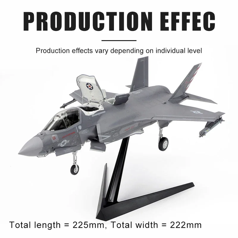 TAMIYA Assembly Aircraft Model Kit 61125 Lockheed Martin F-35B Lightning II  Fighter 1/48