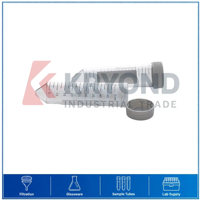 Biosharp Screw Cap Centrifuge Tube 50mL 25pcs Laboratory Sample Collection Consumables Research Equipment Application Use Series
