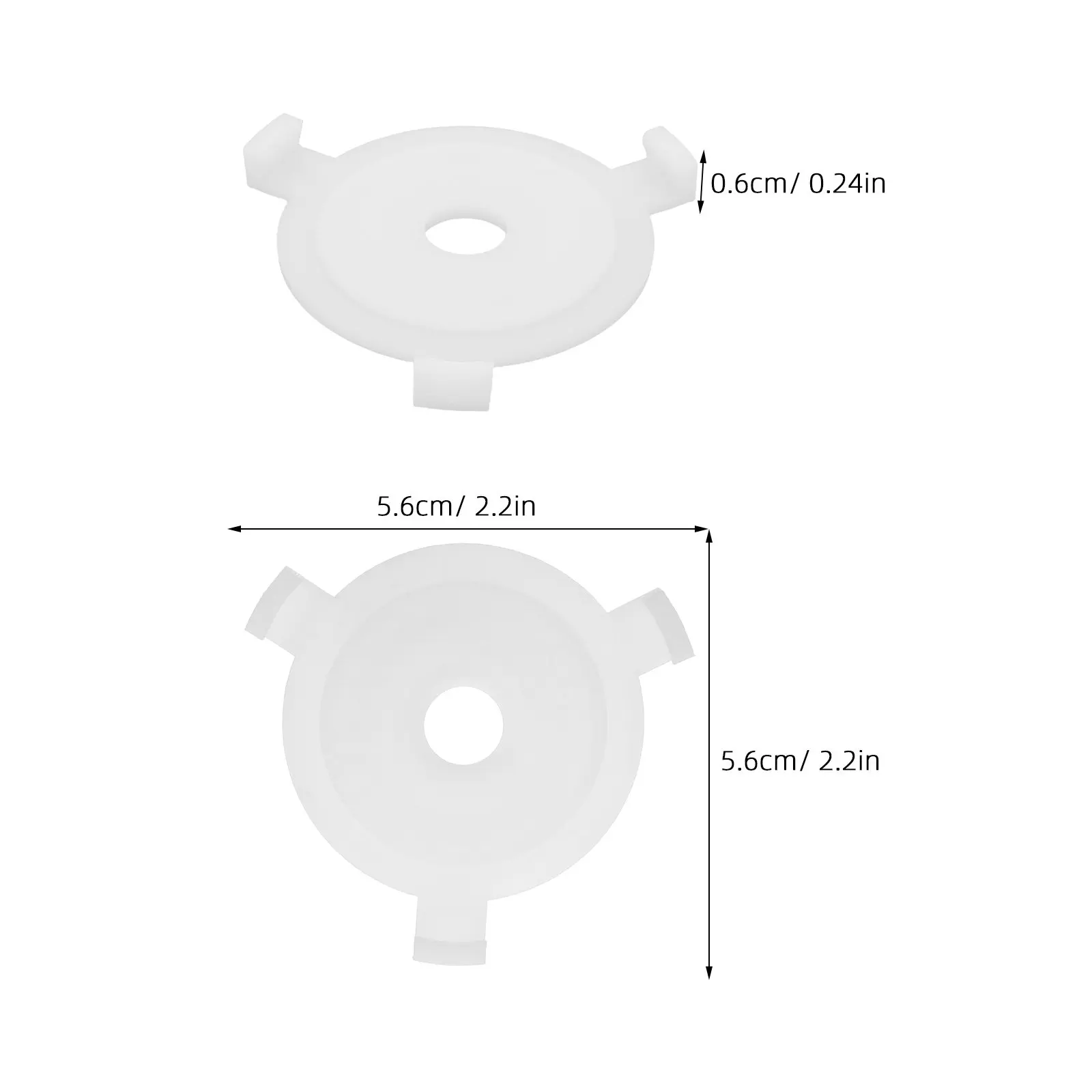 24Pcs Lamp Socket Ring Adapter E27 to Lampshade Reducer 10Mm Metal Converter Ring Washer Replacement for Lamp Holder Fixture