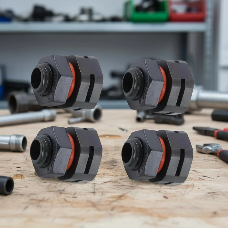 8Pcs Breather Vent Valves Industrial M12X1.5 Threaded Vent Valves With Double Port Dustproof Waterproof Pressure Reducing Valves