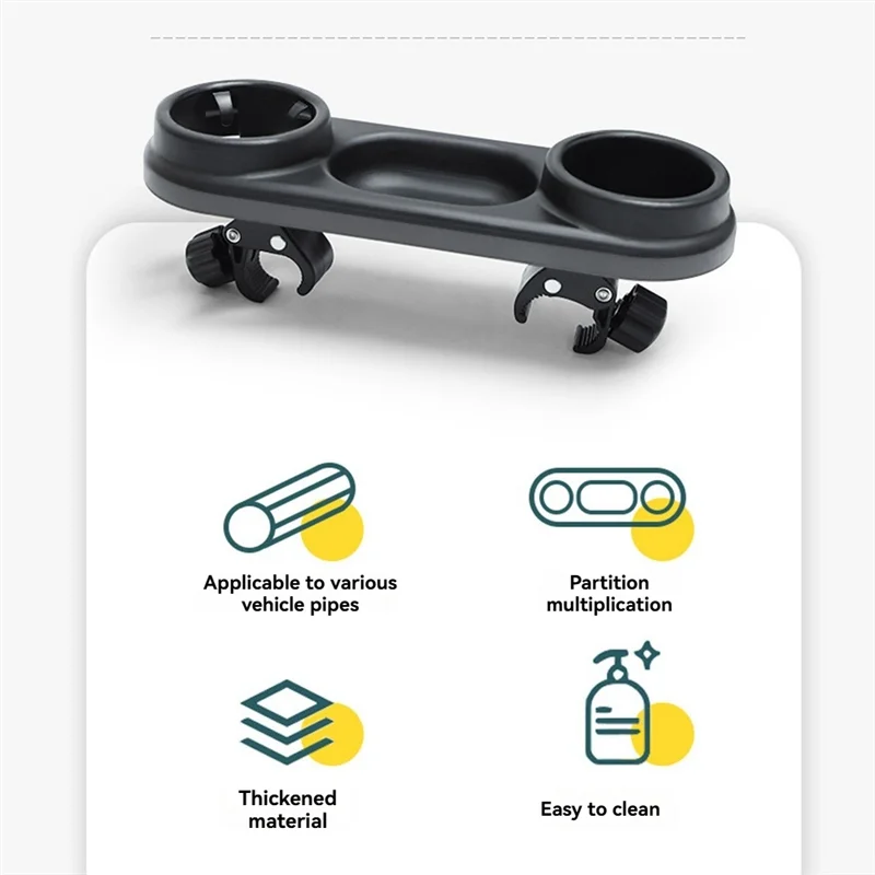 PORK-Baby Stroller Dinner Table Tray Universal Kids Pushchair Self-Feeding Dinner Snack Tray With Cup Holder Pram Accessories