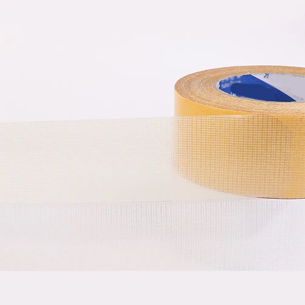 1 Roll Waterproof Heavy-Duty Double-Sided Cloth Duct Tape for Carpet Seams Floor Decoration DIY Repair Binding Strong Adhesive