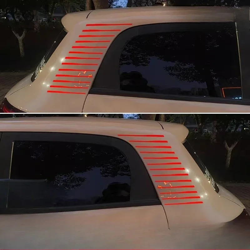 

Модифицированная наклейка на заднее окно автомобиля для Leapmotor T03 t03, декоративная планка, персонализированные автозапчасти, аксессуары, наклейка