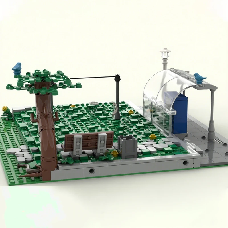 

1003pcs MOC Lawn Game Badminton Modular Buildings Building Blocks Christmas Gift Exclusive DIY Gift Project Kit Ideal for Adult