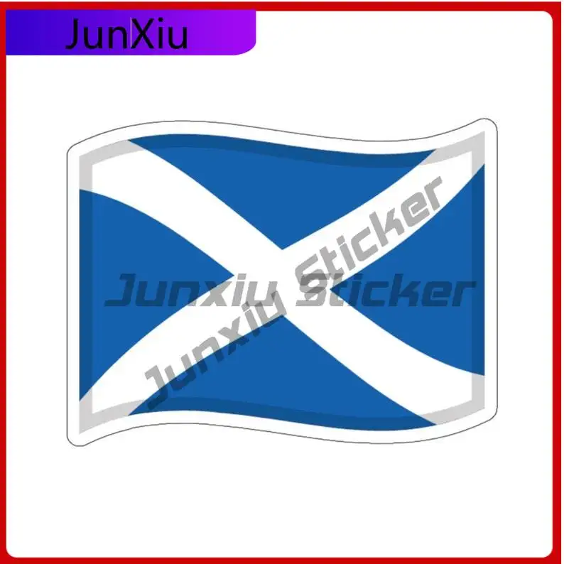 

Scottish Drift Flag Sticker Scotland Flags Decorations Anti Scratch Exterior Parts Laptop Car Laptop Trolley Case Motorcycle Pvc