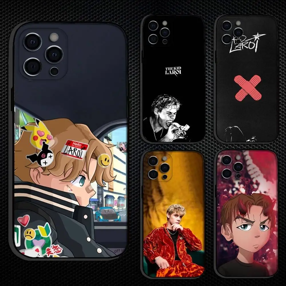 

The K-Kid L-Laroi SINGER Phone Case For iPhone 16,15,14,13,12,11 Plus,Pro Max, Others Soft Black Cover