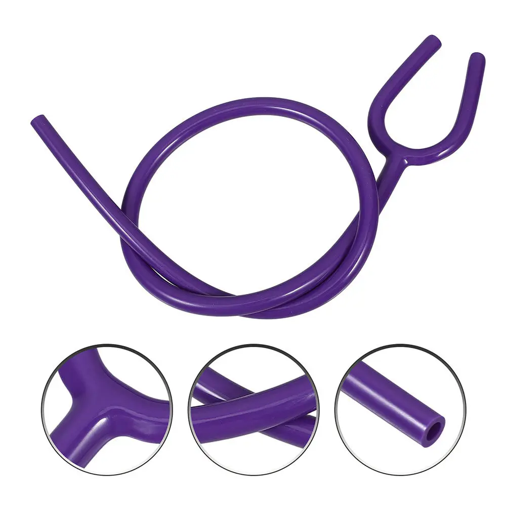3Pcs Stethoscope Tube Replacement Y-Shaped Flexible Plastic Tubing High Sensitivity Sound Transmission for Accurate Heart Lung