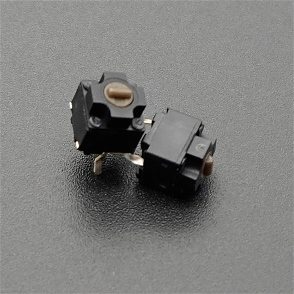 2PCS Micro Switch Square Mouse Micro Switch Brown Dot Left/Right Side Key Middle Key for Microsoft IE4
