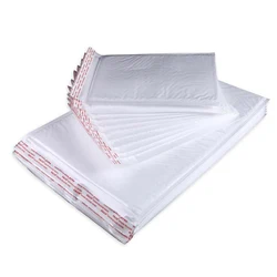 Wholesale 50 Pieces/batch Manufacturer White Bubble Bag Mail Envelope Courier Shipping Packaging Envelope Paper 13x17cm