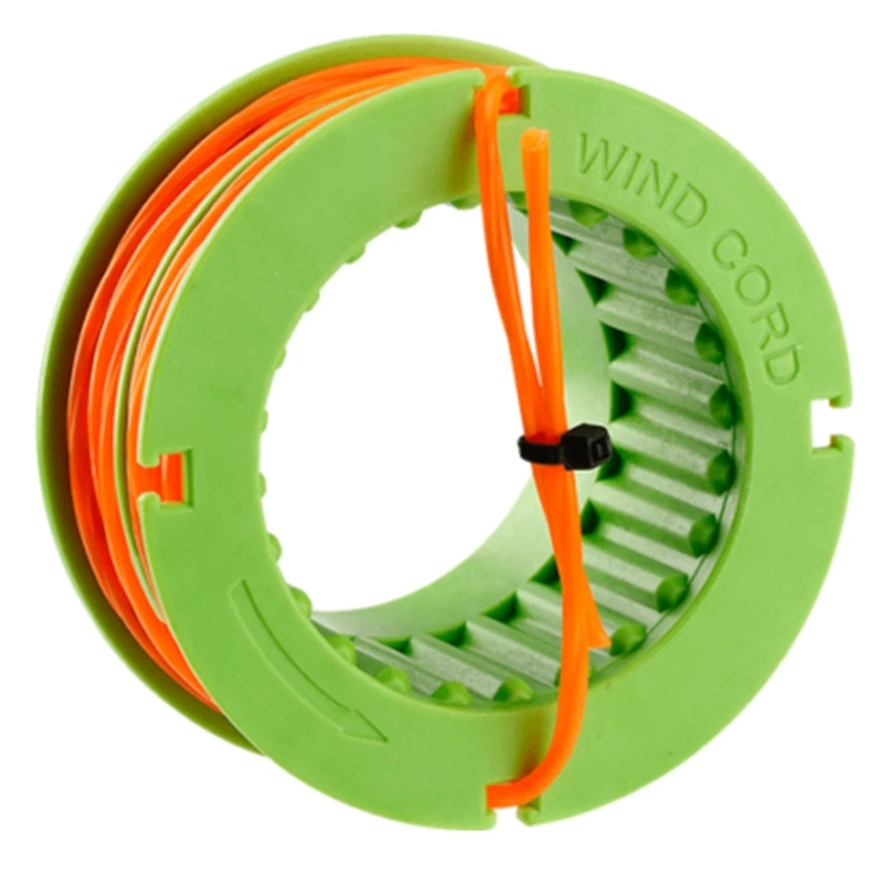 Pre-Wound Spool For EGO Line Trimmer Spool 2.4mm 5m AS1300 For ST1500E BC1500E 15 Ft Lawn Mower Parts 0.095 Inch