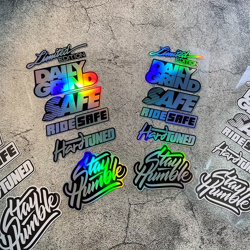 

JDM Style Motorcycle Stickers Waterproof Vinyl Decals Universal for Motorbike Fuel Tank Fairing Helmet Scooter Body DIY Decor