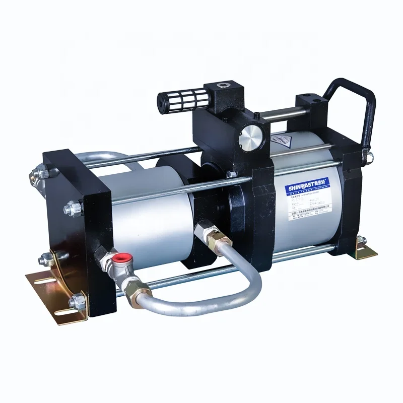 High Efficiency Large Flow 16Bar STA02 Model Pneumatic Gas Booster Pump for Pressure  Testing