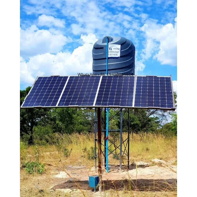 

【From China】HZUSUN 48V DC Solar Energy 40M Deep Well Water Jet Pump 0.75 Solar Operated Off Grid Agriculture Borewell Submersibl
