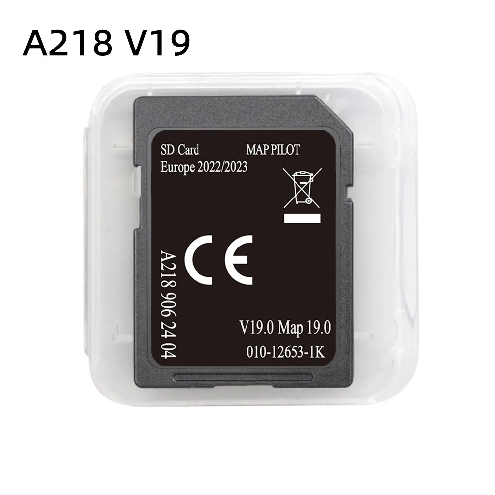 A218 Map V19 Full Version navigation card 2022-2023 Europe Navigation For Mercedes Garmin A B C CLA CLS E GLS SD Card