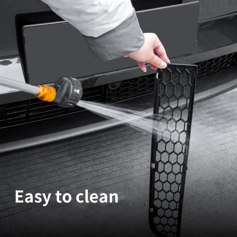 ل تسلا نموذج 3 هايلاند 2024-2025 نموذج Y جونيبر 2025 ABS الجبهة شواء الحرس شبكة مداخل تهوية غطاء فتحة التهوية اكسسوارات السيارات الوفير