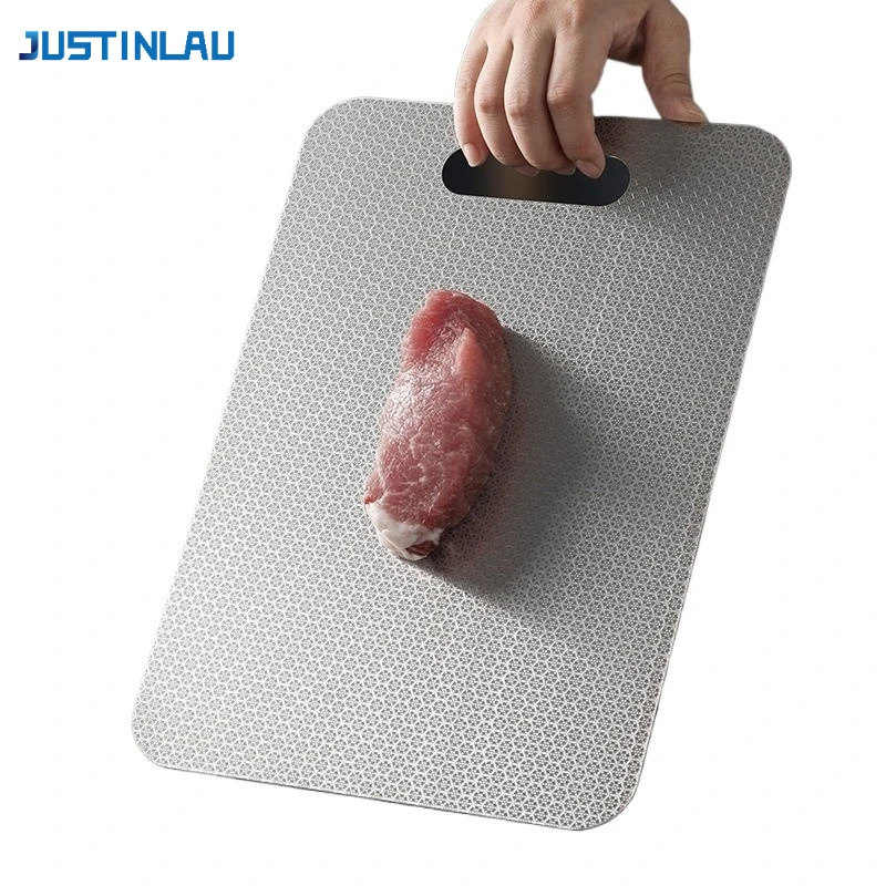 JUSTINLAU الفولاذ المقاوم للصدأ العسل سميكة قطع المجلس مضاد للجراثيم العفن واقية العجن العجين مجلس قطع الفاكهة المجلس