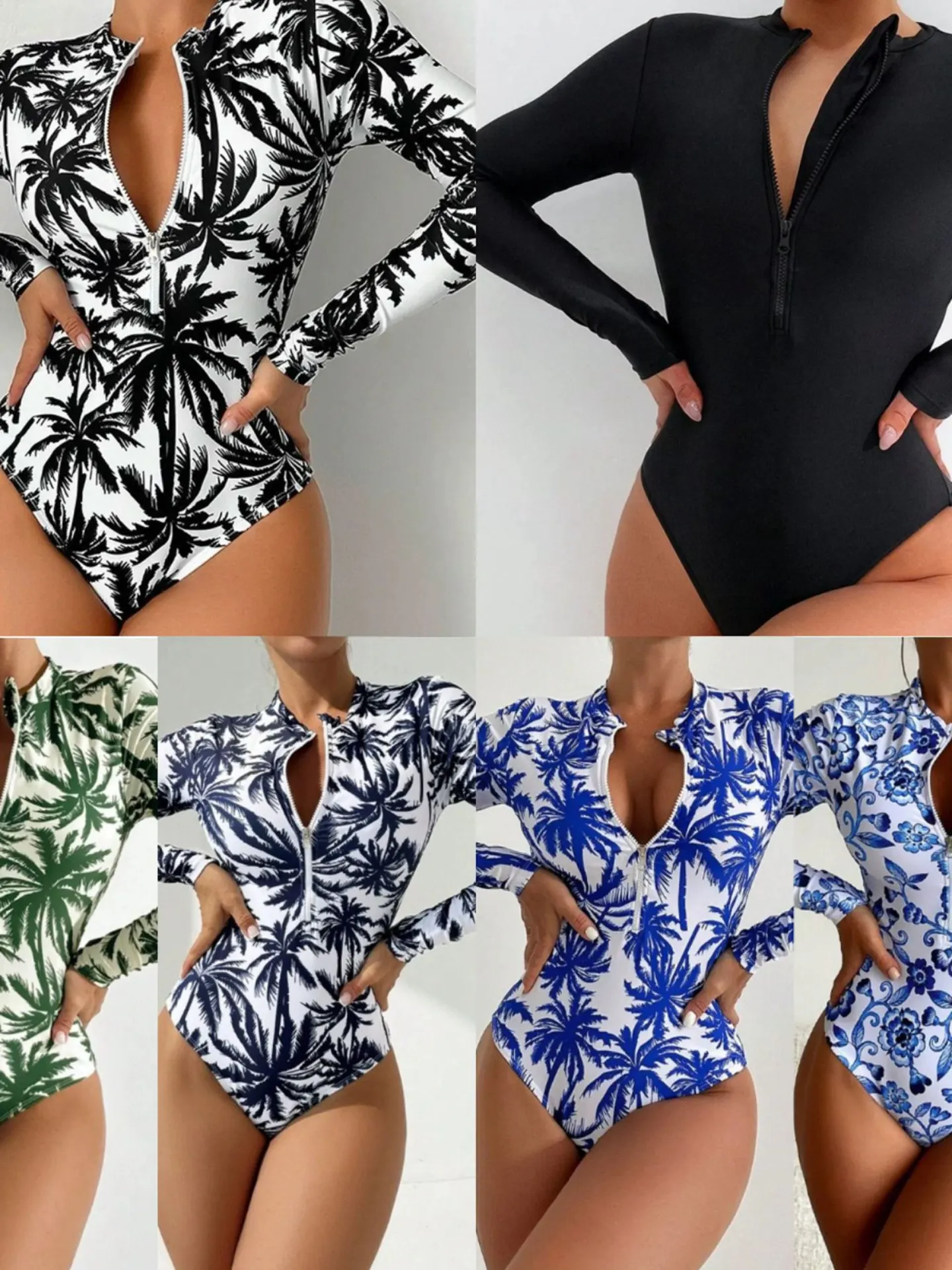 

Faionable цельный купальник, гидрокостюм для женщин, весна 2024, повседневная спортивная одежда, ансамбль Ele, женский костюм для дайвинга