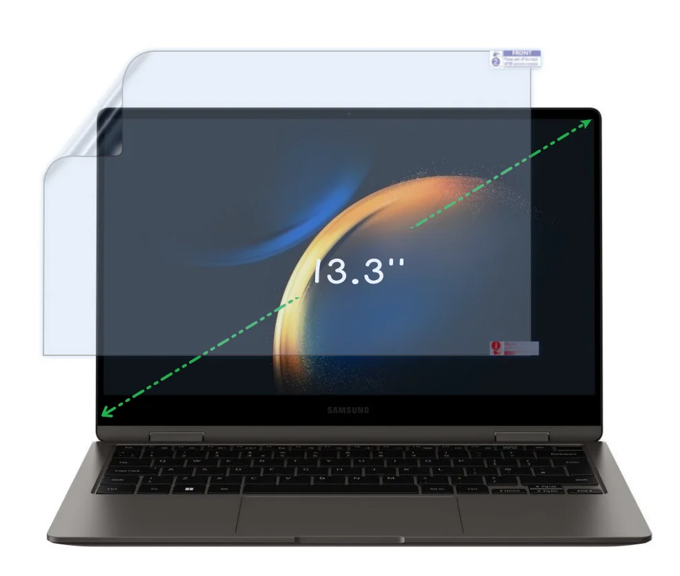 2PCS Screen Protector Soft Guard Film for Samsung Galaxy Book3 360 13/ Galaxy Book 3 13 /Galaxy Book 2 Pro/Galaxy Book 2 13.3''