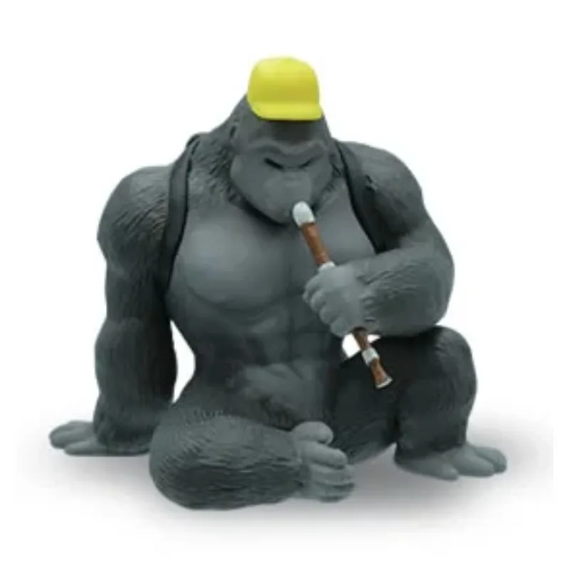 QUALIA Gashapon Capsule Toy Gorilla Personification Model School Diary Chimpanzee Figure Table Decoration Gachapon Blind Box