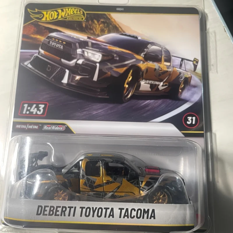 Hot Wheels Premium Alloy Car Model 1 43 Scale Toyota Tacoma Mclaren W1 Porsche 911 Gt3 Rs Metal Collection Ornament Kids Gifts view 4