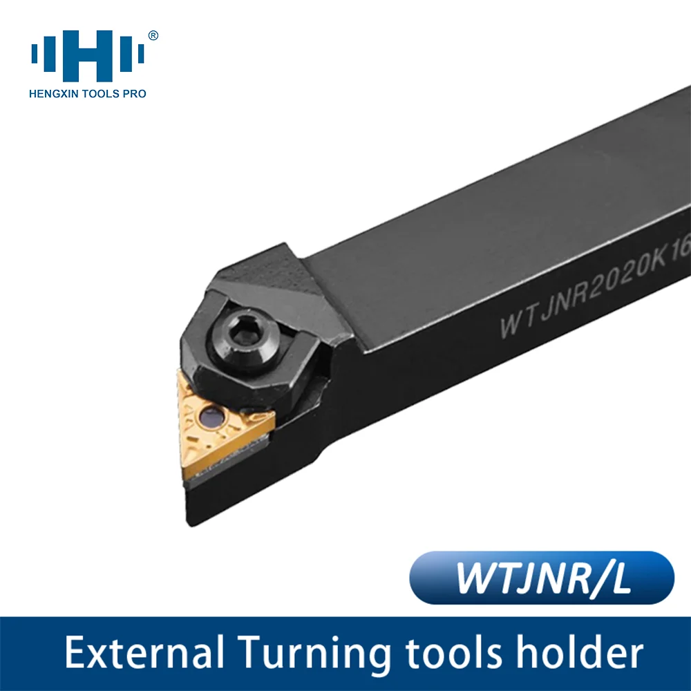 

HENGXIN External Turning Tools Holder WTJNR WTJNL 1616K16 2020K16 2525M16 3232P16 Lathe CNC Tools