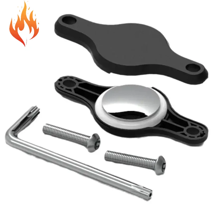 

For AirTag Bike Mount Bottle Cage Mount Bike Loss Prevention Stem Road GPS Holder Anti-Theft Case For Airtag