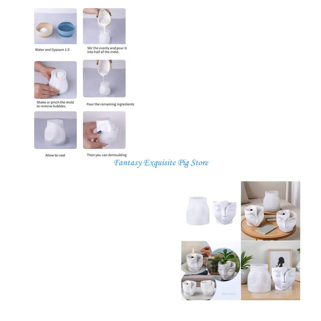 

Многофункциональная силиконовая форма для лица в форме лица, формы для рукоделия, принадлежности для изготовления подарков для