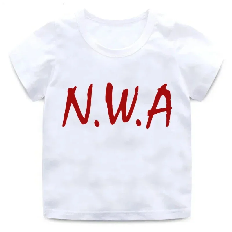 Graphic Print T Shirt NWA Straight Outta Compton Women Fashion Crew Neck Short Sleeve Fashion Casual Short Sleeve T Shirt