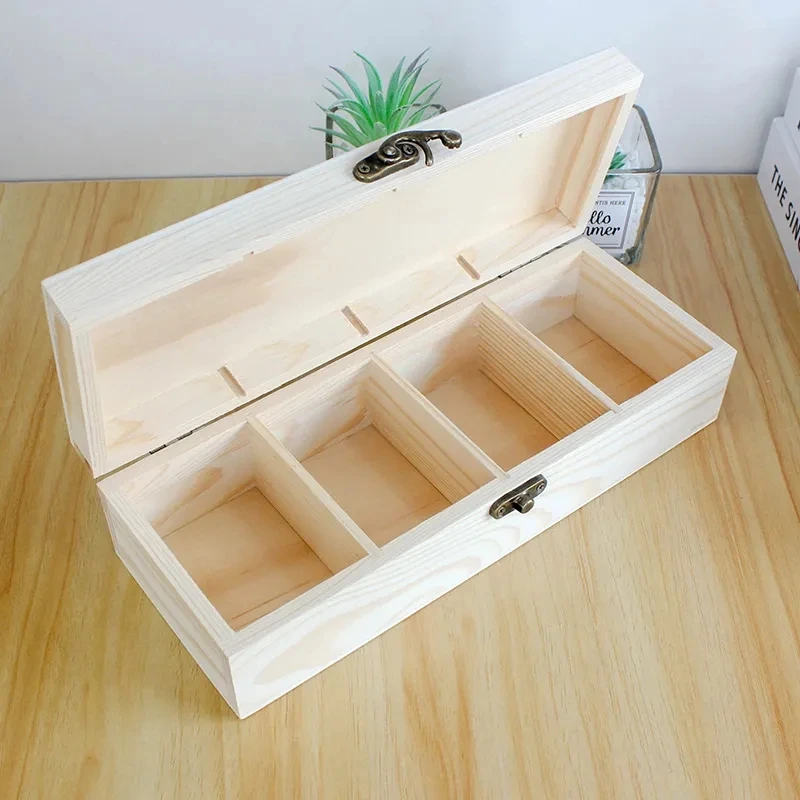 Jewelry Necklace Ring Earring Organizer Boxes Nature Wooden Storage Case Event Display Stands