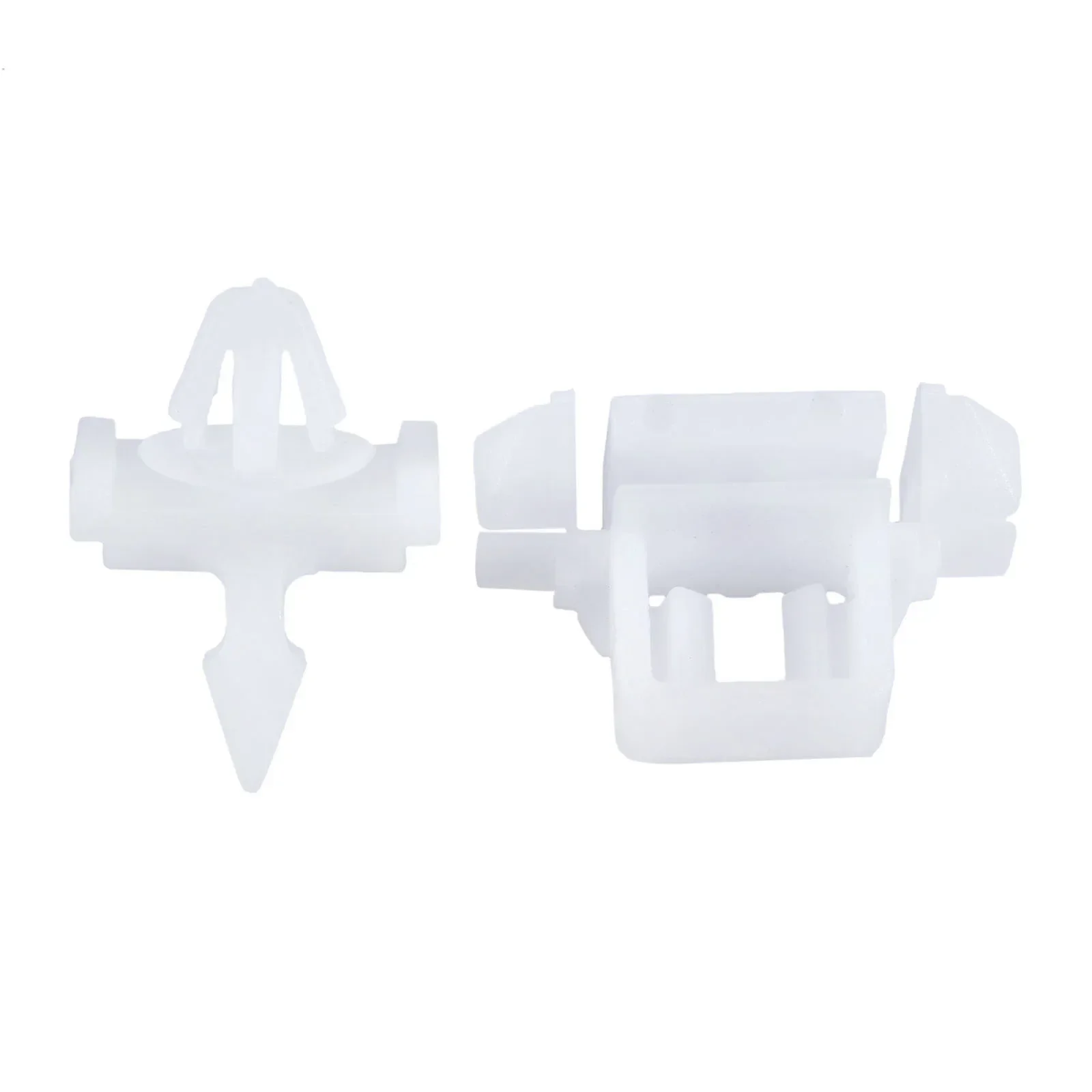 10 Sets White Plastic Car Fastener Clips A0019884981 A0019885181 for Mercedes W124 Limousine W201 S124 T-Model