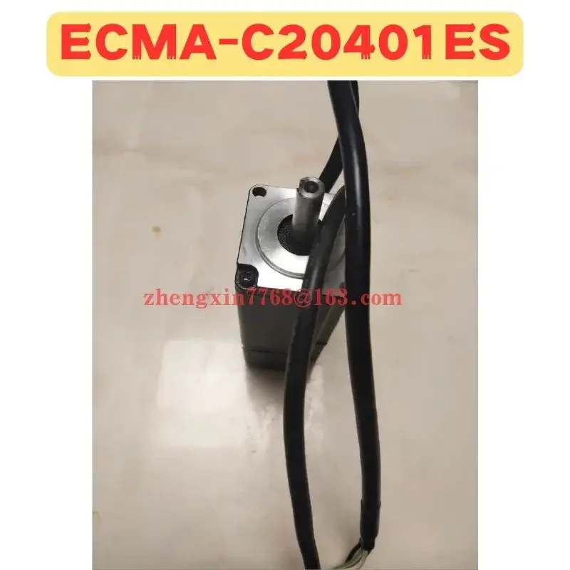 Used Servo Motor ECMA-C20401ES ECMA C20401ES Normal Function Tested OK