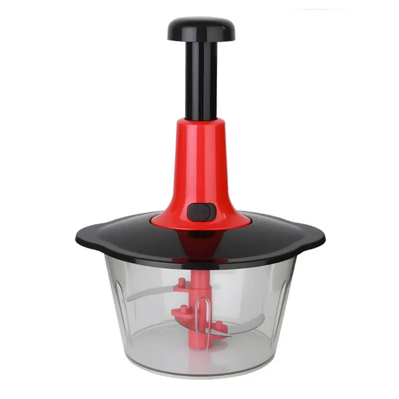 

KYCOR-Ergonomic Handle Идеальный ручной кухонный комбайн Многофункциональный с защитой лезвия Легко чистится для овощей, чеснока, мяса