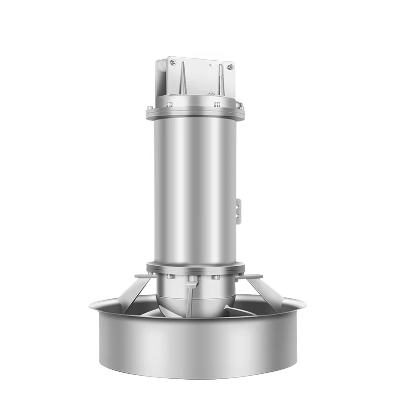 Submersible mixer, anaerobic tank low-speed propeller, sewage treatment equipment return pump, stainless steel mixer