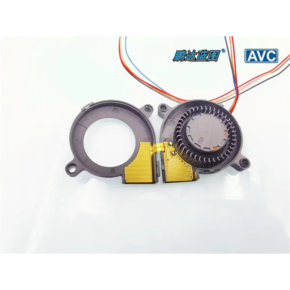 factory Original AVC Double Ball BATA0515B2U With Heating Plate 12V 1.5A Hot Air 5015 Blower Fan 50*15mm
